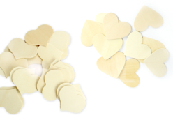 coeurs en bois - Déco en bois brut - 10doigts.fr