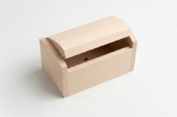cofre bois terrazo - Boîtes en bois - 10doigts.fr