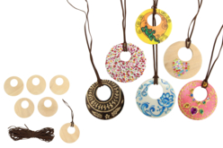 colliers en bois - Colliers et chaines - 10doigts.fr