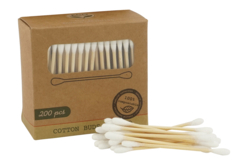 Bamboo Cotton Swabs - 200 Pieces - Foam Stamps, Sponges – 10doigts.fr
