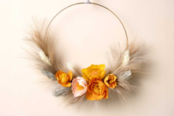 Golden Metal Circle Ø 25 cm - 2 - Macrame Supports - 10doigts.com - Macrame Supports - 10doigts.fr