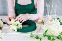 florist foam wreath - Floral Art Supports: Bring your compositions to life - 10doigts.fr