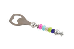 Décapsuleur en métal à personnaliser avec des perles - Supports en Métal - 10doigts.fr - 2