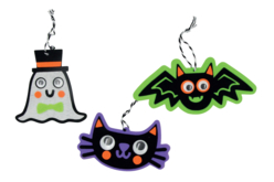 Kit suspensiones Halloween en espuma - 20 unidads - Kits creativos de Halloween – 10doigts.fr
