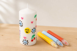 decoración de vela - Decoraciones Velas - 10doigts.fr