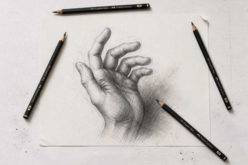Castell 9000 graphite pencil drawings - Crayons graphite et mines pour le dessin - 10doigts.fr - 2