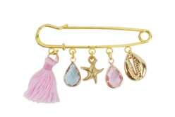 épingle nourrice doré - Broches - 10doigts.fr - 2