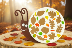 Caracol con platos de cartón - Decoraciones de mesa - 10doigts.fr
