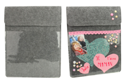 étui de protection pour tablette - Sacs et trousses en tissu à personnaliser : vos supports de création textile - 10doigts.fr