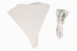 bandera blanca - Soportes de papel - 10doigts.fr