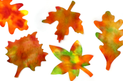 Paper Tree Leaves - 80 Sheets - 2 - Blotting Paper - 10doigts.com - Blotting Paper - 10doigts.fr