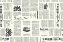 hojas de papel de periódico - Papiers Décopatch - 10doigts.fr - 2
