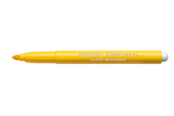 feutre jaune turbo maxi giotto - Feutres pointes larges : pour des coloriages éclatants et des aplats parfaits - 10doigts.fr - 2