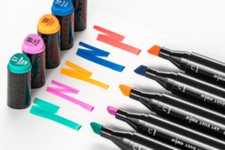 feutres dessin action promarker manga - Calligraphie, Ecriture - 10doigts.fr - 2