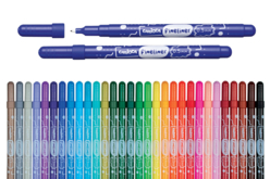 Carioca Fineliner Pens - 30 Colors - Fine Tip Markers - 10doigts.fr