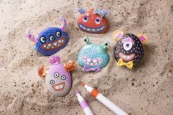 Wide Acrylic Markers - 24 Colors - 2 - Paint Markers - 10doigts.com - Paint Markers - 10doigts.fr