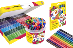 feutres scolaires lavables enfants JOVI - Feutres pointes moyennes : l'outil polyvalent pour le dessin et l'école - 10doigts.fr