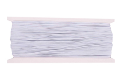 fil élastique blanc 50 mètres - Fil Élastique - 10doigts.fr