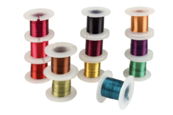 fil métal coloré fin - Fils aluminium - Accessoires Loisirs Créatifs - 10doigts.fr