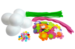 fleur fête des mères - Kits clés en main - 10doigts.fr - 2