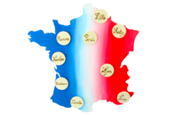 France en bois - Supports plats en bois - 10doigts.fr - 2