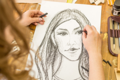 fusain - Pastels et fusains : l'art de la couleur et du contraste - 10doigts.fr - 2