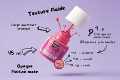 gamme pébéo déco - Matte Acrylic Paint - 10doigts.fr