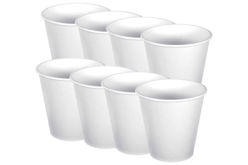 Gobelet en carton blanc - Décorations de table - 10doigts.fr