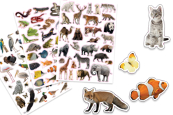 gommettes animaux - Des gommettes animaux pour créer et apprendre dès la maternelle - 10doigts.fr