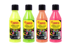 Gouache fosforescente, 250 ml - 4 colores fluo - Pintura gouache a efectos – 10doigts.fr