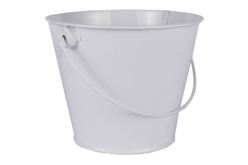 Grand seau en métal - Supports en Métal - 10doigts.fr