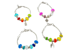 Kit 4 pulseras a charms - Perlas Pandora - Tendencias Joyas - 10doigts.fr
