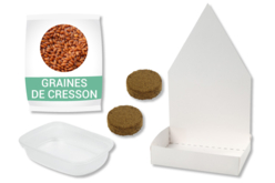 Kit 6 casas jardineras - Kits de naturaleza y fauna: construye tu mini selva en casa. - 10doigts.fr