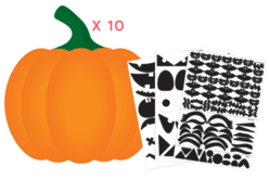 kit creativo gomets halloween - Kits créatifs Halloween - 10doigts.fr - 2