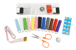 kit de couture voyage débutant - Accessoires de couture - 10doigts.fr