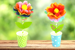 kit fabrication fleurs - Kits clés en main - 10doigts.fr