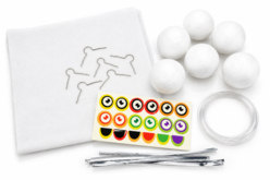 kit halloween fantasmas niños - Kits de manualidades Halloween - 10doigts.fr