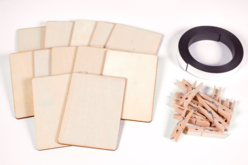 kit magnet mémo - Kits créatifs Fête des Pères : des coffrets tout-en-un pour papa - 10doigts.fr - 2