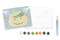 Kit peinture au numéro halloween - Supports d'Halloween à décorer - 10doigts.fr - 2