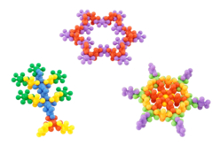 Building Set - Approximately 200 Colored Pieces - 2 - Building Games - 10doigts.com - Building Games - 10doigts.fr