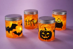 Lanternes magiques d'Halloween - Plastique Transparent - 10doigts.fr - 2