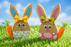 Styrofoam Carrots - 6 Pieces - 2 - Easter Decorative Accessories - 10doigts.com - Easter Decorative Accessories - 10doigts.fr