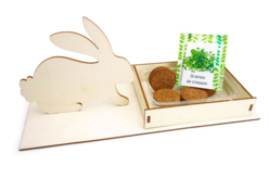Rabbit Planter Kits + Cresson - 6 pcs - 2 - Easter Craft Kits - 10doigts.com - Easter Craft Kits - 10doigts.fr