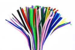 longues chenilles colorées - Chenilles, cure-pipe - 10doigts.fr