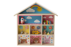 Shelf House - 2 - Hanging Decorations and Wall Decor - 10doigts.com - Hanging Decorations and Wall Decor - 10doigts.fr