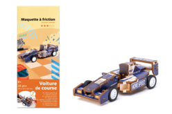 Maquette véhicule à friction - Course - Maquettes en bois - 10doigts.fr