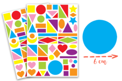 maxi gommette enfant - Gommettes géantes pour bébé et enfants - 10doigts.fr