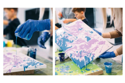 flujo de pintura mediana - Pintura marbling - 10doigts.fr
