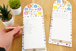 Magnetic Cardboard Notepads - 4 Pieces - 2 - Notebooks - 10doigts.com - Notebooks - 10doigts.fr