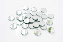 Round Mirrors Ø 1.8 cm - 30 pieces - Miroirs à coller - 10doigts.fr